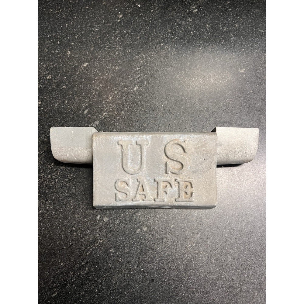 Vtg US SAFE" Cast Metal Safe Handle / Hardware Assembly – Industrial‎ Salvage